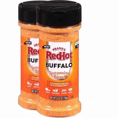 Vista 9 de Frank's RedHot Mezcla de condimentos Buffalo (sin gluten), 5.61 onzas