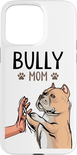 Vista 30 de Funda para iPhone 13 Pro Max American Bully Mom Dog Mama Dog Dog Holder