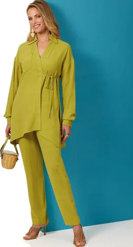 Vista 4 de Butterick Misses - Kit de patrón de costura de camiseta y pantalones holgados, código de diseño B6932, tallas 8-10-12-14-16