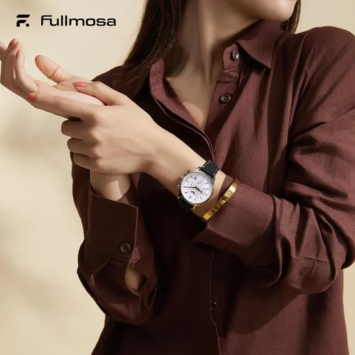 Vista 58 de Fullmosa Correa de reloj de liberación rápida de 0.866 in, 0.787 in y 0.709 in, bandas de cuero bruñido para Samsung Galaxy Watch/Garmin Watch