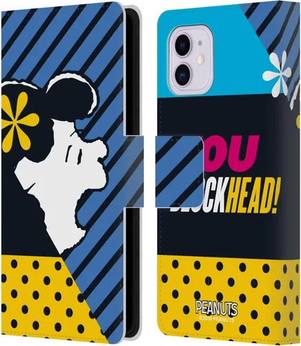 Vista 19 de Head Case Designs Peanuts Charlie & Woodstock Nap Halfs and Laughs - Funda de piel tipo cartera con licencia oficial compatible con Apple iPhone 11