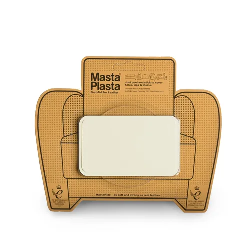 Vista 36 de MastaPlasta Parche de reparación de cuero de alta calidad, color negro, 4 x 2.4 pulgadas (3.9 x 2.4 in). Tapicería instantánea, reparación
