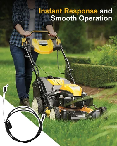 Vista 2 de Cable de control de velocidad 946-05209B para MTD Cub Cadet SC 300 500 HW E Z Series Walk Behind Mowers, cable de transmisión de cortacésped
