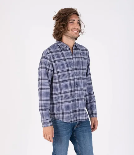 Vista 4 de Hurley Men's Portland Flannel Long Sleeve