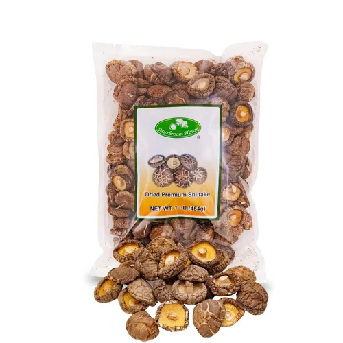 Vista 10 de Mushroom House (MUSI1) Champiñones Shiitake secos, 1 onza