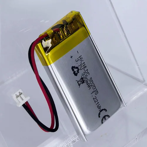 Vista 7 de DC 3.7V 330mAh 502035 Batería recargable de polímero de litio, adecuada para productos electrónicos de bricolaje 3.7-5V con reemplazo de batería
