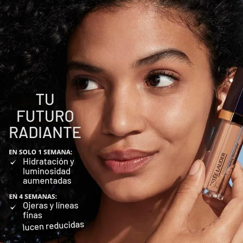 Vista 6 de Estée Lauder Futurist Soft Touch Brightening Skincealer Concealer with Vitamin C, 0.2 Fl Oz .5C - Ultra ligero con matices fríos
