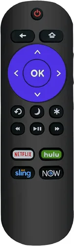 Vista 3 de Control remoto compatible con todos los televisores Sharp Roku LC-50LBU591U LC-50LBU711U LC-55LBU591U LC-55LBU711U LC-43LBU591U LC-32LB601U