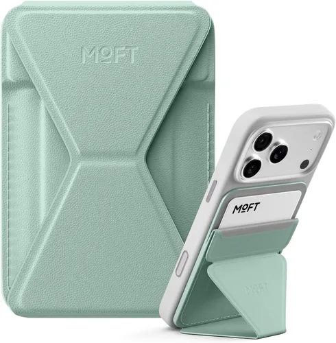 Vista 14 de MOFT Soporte magnético para cartera compatible con iPhone 17/16/15/14/13/12, ajuste de ángulo y soporte de teléfono compatible con MOVAS Magsafe