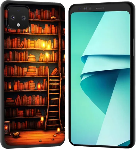 Vista 192 de Funda para Pixel 4 XL, funda de goma de silicona suave a prueba de golpes, funda protectora de cuerpo completo para Google Pixel 4 XL, ciervo