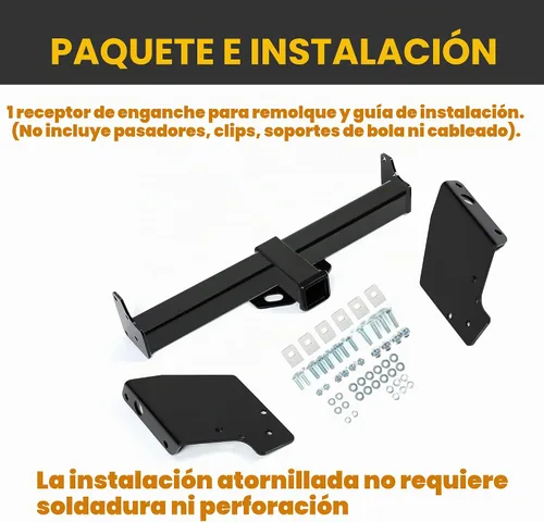 Vista 7 de Receptor de enganche de remolque clase 3 de 2 pulgadas compatible con Ford Ranger 1983-2011 y Mazda B2300 B3000 B4000 Pickup 1994-2009