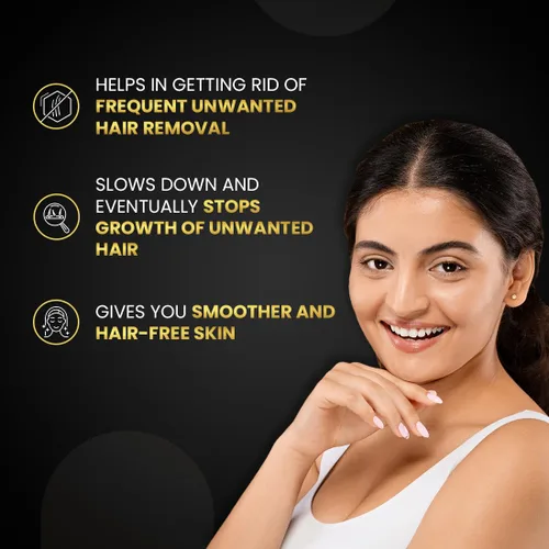 Vista 5 de NEUD - Inhibidor natural del cabello para la reducción permanente del vello corporal y facial no deseado en hombres y mujeres, paquete de 2