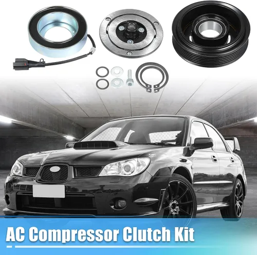 Vista 2 de uxcell Juego de embrague de compresor de CA Reemplazar para Subaru Impreza 2012-2016 A/C Embrague Conjunto de reparación