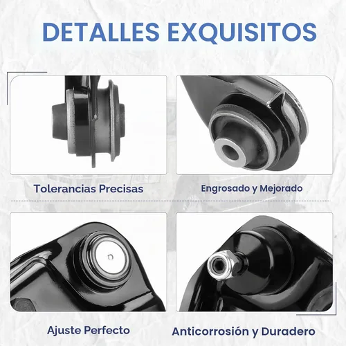 Vista 5 de Brazo de control superior delantero con kit de suapensión de rótula para Mazda 6 2003-2008, Lincoln MKZ 2007-2012, Lincoln Zephyr 2006-2011, Mercury