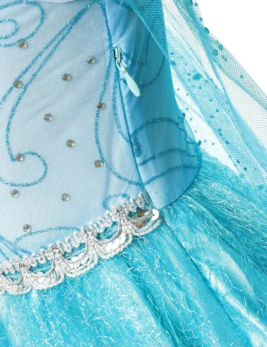 Vista 5 de YOFEEL Princess Costume Cosplay Dress up for Toddler Kid Baby Girls Fancy Party Halloween Christmas with unique Accessories
