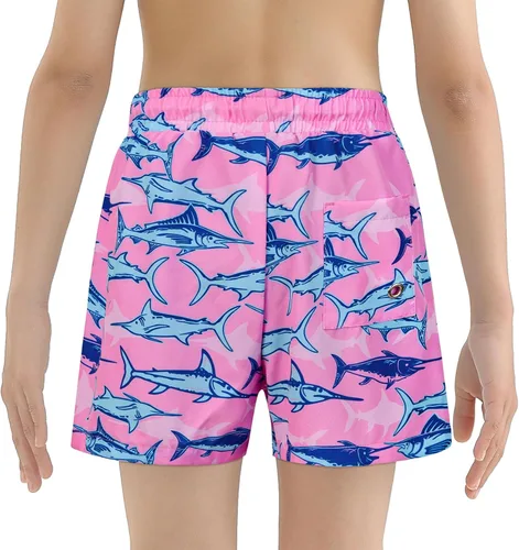 Vista 4 de Century Star Traje de baño para niños con forro de compresión, traje de baño para niños, traje de baño para niños, traje de baño para playa