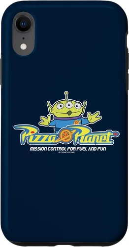 Vista 24 de Funda con logotipo de Disney Pixar Toy Story Alien Pizza Planet para iPhone 16