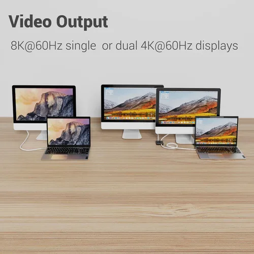 Vista 4 de Cable USB4 de 1 pie, 2 paquetes, 240 W de carga rápida USB C a USB C cable corto