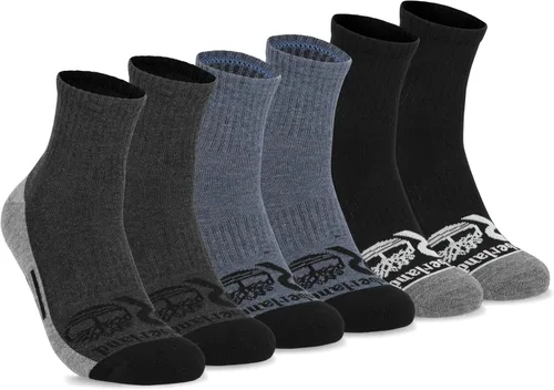 Vista 7 de Timberland PRO Men's Work Crew Socks Negro