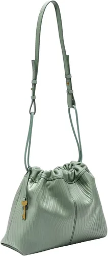 Vista 2 de Fossil Gigi - Bolso de hombro de piel con cordón para mujer