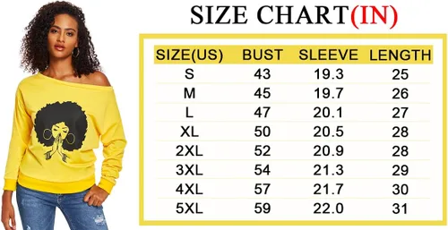 Vista 5 de AM CLOTHES Sudaderas con hombros descubiertos para mujer, tallas grandes, tallas S-5X, camisetas de manga larga de gran