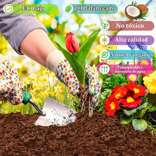 Vista 3 de ZeeDix 1 paquete de ladrillos de coco de coco, 100% orgánico comprimido de coco de fibra de coco tierra para macetas para plantas, sustrato de fibra