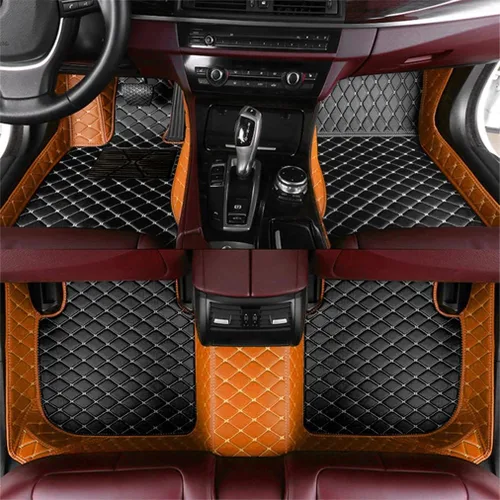 Vista 2 de Alfombrillas automotrices personalizadas para el 99.99 % de los sedán, SUV, automóvil deportivo, hombres y mujeres, protección completa