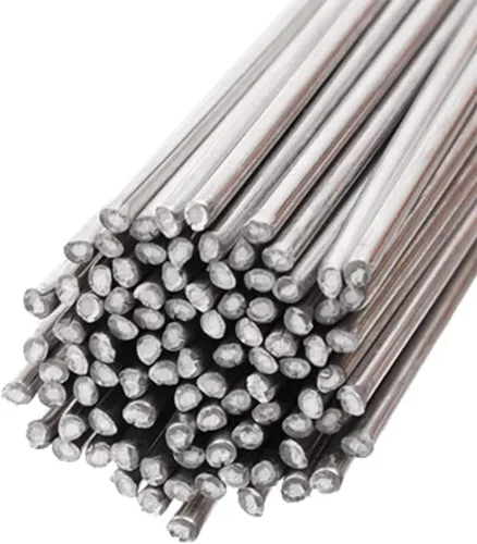 Vista 8 de 50 piezas de varillas de soldadura de aluminio con núcleo fundente 550℃/1022℉ Varillas de soldadura de aluminio de baja temperatura Varillas