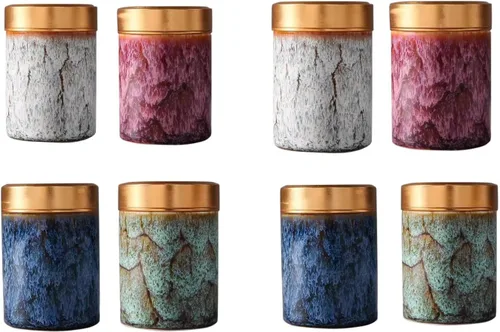 Vista 9 de Urna pequeña para cenizas humanas – Mini urna decorativa de cerámica para funeraria, urnas conmemorativas de 2.5 pulgadas para adultos, niños