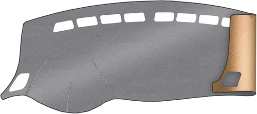 Vista 23 de Alfombrilla Protectora para Salpicadero Compatible con Nissan Altima 2012-2007 (Código de Cuerpo L32, Sin Modelos HUD), Alfombrilla Antirreflejos