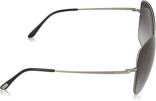 Vista 3 de Tom Ford Gafas de sol TF 250 Gray Gradient 08C Colette, Bronce brillante gradiente gris