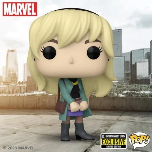 Vista 3 de Funko Pop! Spider-Man Gwen Stacy Figura de vinilo #1275 - Exclusivo de Entertainment Earth
