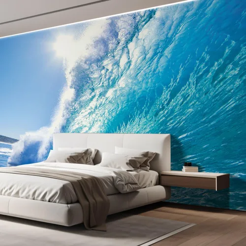 Vista 4 de wall26 Papel tapiz autoadhesivo Mural de pared grande Adhesivo de pared (66"x96", Obra de arte - 26)