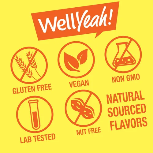 Vista 5 de WellYeah Gomitas de curcumina de cúrcuma con pimienta negra para niños, apoyo inmunológico natural, salud articular y muscular, salud digestiva