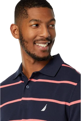 Vista 3 de Nautica Polo de ajuste clásico a rayas para hombre