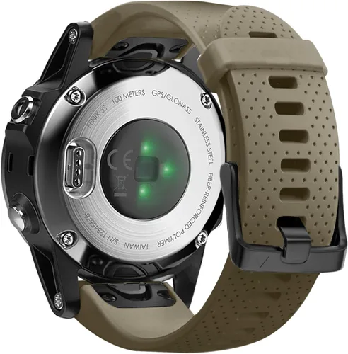 Vista 16 de ANCOOL - Correa para Garmin Fenix 5S, de ajuste fácil, de silicona suave de 20 mm de ancho, correa de reloj para Fenix 5S, #2-Negro