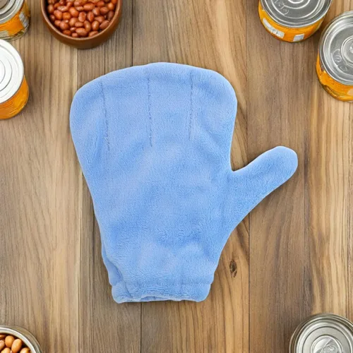 Vista 7 de FUOYLOO 2pcs Small Animal Handling Gloves Waterproof Coral Fleece