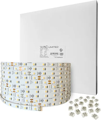Vista 9 de WAC Lighting T24-BS2-40-30WT, Basics 24VDC Cinta de Luz LED 3000K 2.4W por Pie Carrete de 40 Pies Cortable en Campo Cada 2 Pulgadas Totalmente