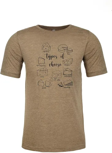 Vista 18 de Moonlight Makers Graphic Men's Tee, Funny T Shirt, Shirts with Cheese Sayings, Heather Gray or Indigo
