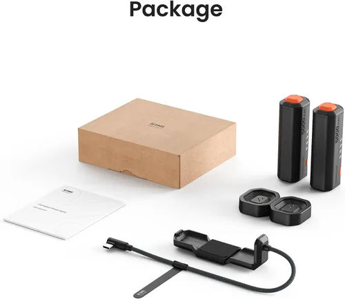 Vista 9 de KIWI design P5000 Compact Power Bank, 2 Pack 5000mah Battery Pack Compatible with Meta Quest 33S2Pro, 20W Fast Charing, Swap for Unlimited Power