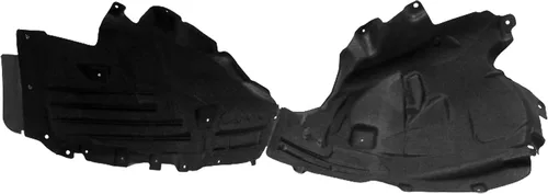 Vista 7 de Evan Fischer Juego de 2 guardabarros delantero, del lado del conductor y del pasajero compatibles con Ford Explorer 2020-2022 y Ford Police