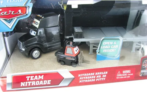 Vista 4 de Disney Pixar Cars Team Nitroade Transportista