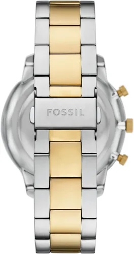 Vista 2 de Fossil Neutra - Reloj cronógrafo de cuarzo de acero inoxidable y cuero para hombre