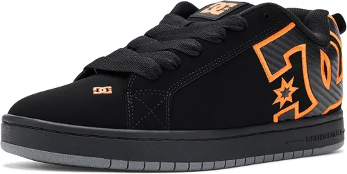 Vista 15 de DC Shoes Court Graffik - Tenis de skate para hombre Negro