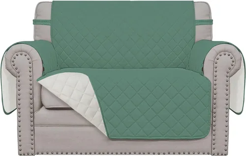 Vista 291 de Easy-Going - Funda reversible para sofá, resistente al agua, con varillas de espuma y correas elásticas, protector de muebles para mascotas y perros