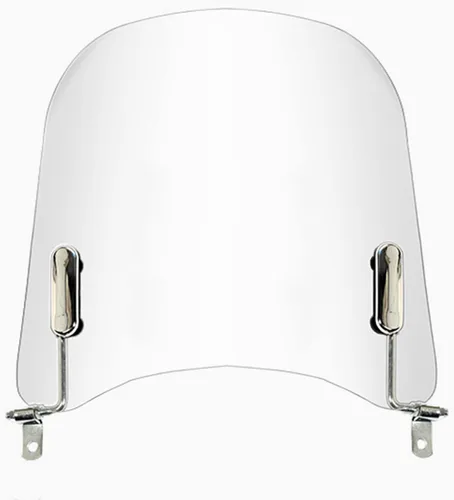 Vista 8 de Minho Parabrisas Universal para Motocicleta en Material PC, Grosor Mejorado de 3 mm y Dimensiones Mejoradas para Rendimiento Óptimo, 15.7" * 18