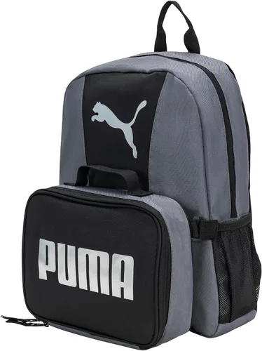 Vista 2 de PUMA - Combo de juego de mochila y lonchera para niños, Castlerock