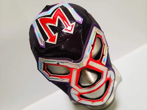 Vista 2 de Muerte MASK Wrestling MASK Luchador - Disfraz de luchador