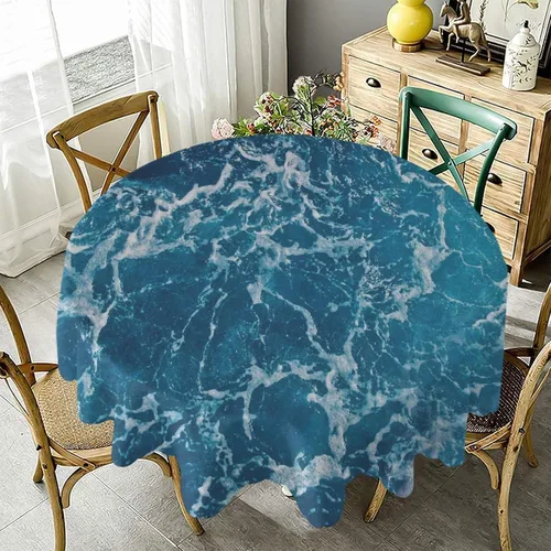 Vista 14 de Mantel redondo lavable impermeable para mesa redonda, diseño de mariposa monarca naranja, para interiores y exteriores, patio, bodas, fiestas, uso