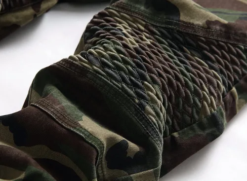 Vista 6 de RXXKKK Jeans flexibles clásicos con cremallera para hombre